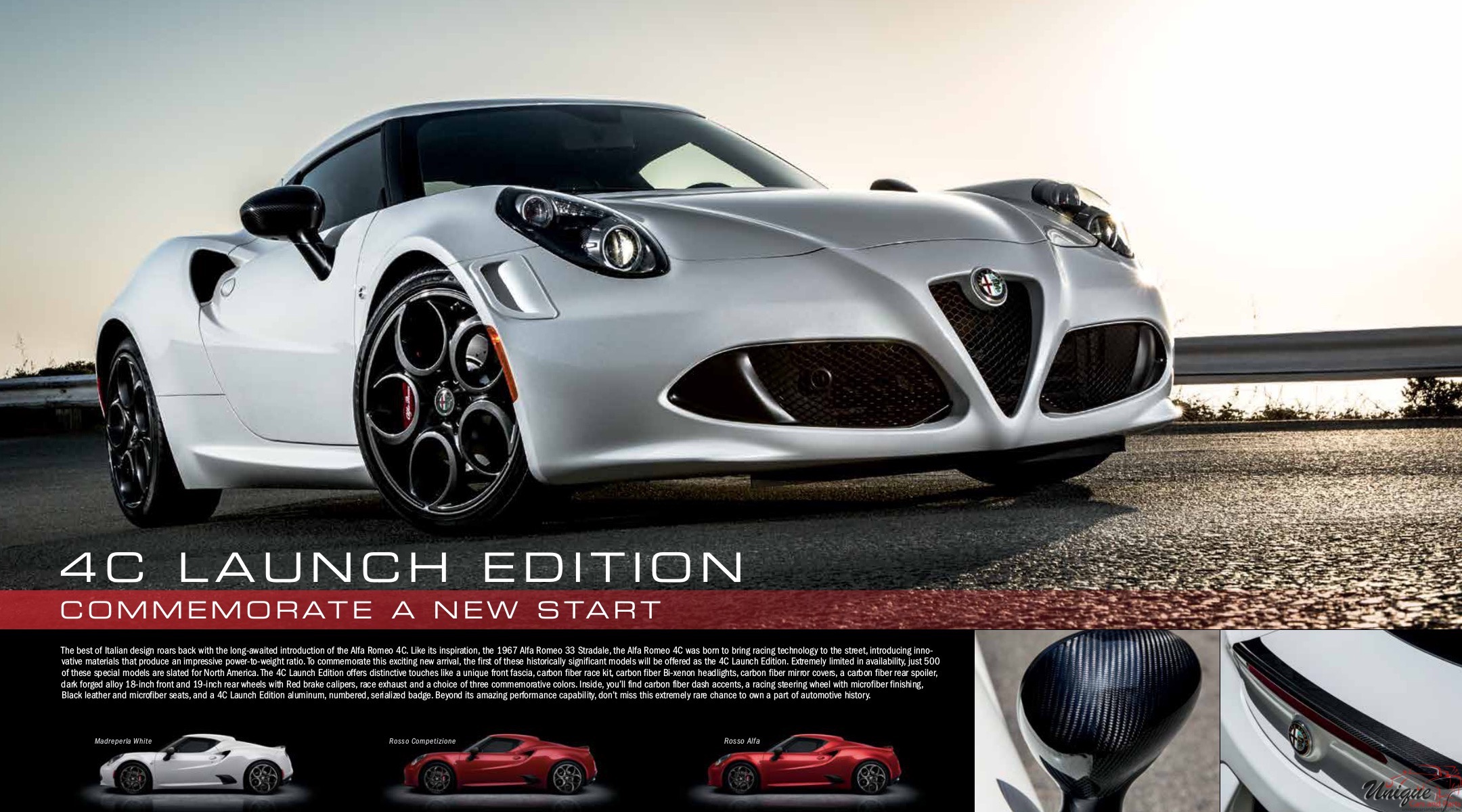2015 Alfa Romeo 4C Brochure Page 8